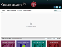 Tablet Screenshot of circulodelarte.com